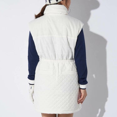 フィラ FILA　レディース 中綿 フルジップ ノースリーブ ワンピース 794-242　2024年モデル 詳細1