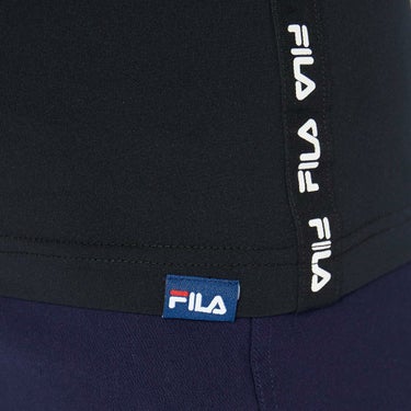 フィラ FILA　レディース ロゴテープ ストレッチ 長袖 モックネック シャツ 794-545　2024年モデル 詳細5
