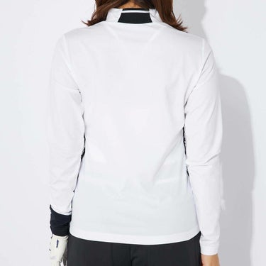 フィラ FILA　レディース ロゴテープ ストレッチ 長袖 モックネック シャツ 794-545　2024年モデル 詳細7