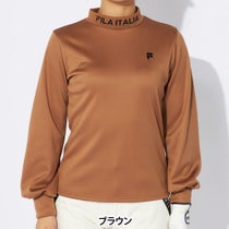 フィラ FILA　レディース リブ衿 長袖 モックネック シャツ 794-560　2024年モデル