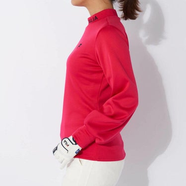 フィラ FILA　レディース リブ衿 長袖 モックネック シャツ 794-560　2024年モデル 詳細6