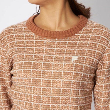 フィラ FILA　レディース 長袖 クルーネック セーター 794-760　2024年モデル 詳細3