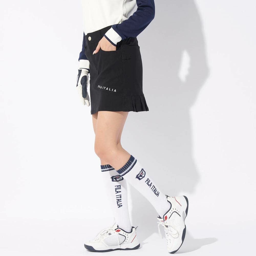 フィラ FILA　レディース バックプリーツ インナーパンツ付き スカート 794-307　2024年モデル 詳細1