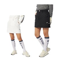 フィラ FILA　レディース 撥水 4WAYストレッチ 裾ニット 中綿 スカート 794-342　2024年モデル 詳細1