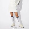 フィラ FILA　レディース 撥水 4WAYストレッチ 裾ニット 中綿 スカート 794-342　2024年モデル オフホワイト