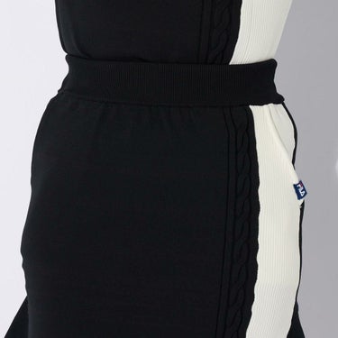 フィラ FILA　レディース バイカラー ニット スカート 794-343　2024年モデル 詳細6