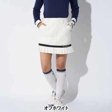 フィラ FILA　レディース 中綿 裾プリーツ スカート 794-364　2024年モデル 詳細1 画像2(ALT)