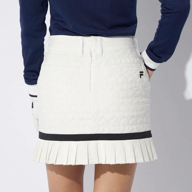 フィラ FILA　レディース 中綿 裾プリーツ スカート 794-364　2024年モデル 詳細1 画像2(ALT)