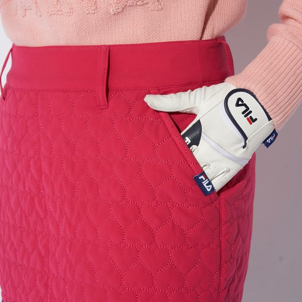 フィラ FILA　レディース 中綿 裾プリーツ スカート 794-364　2024年モデル 詳細1 画像2(ALT)