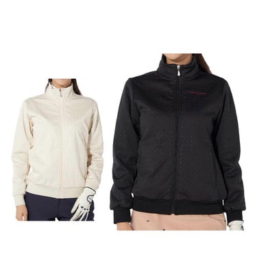 マリクレール marie claire　レディース 生地切替 キルト 長袖 フルジップ ブルゾン 734-224　2024年モデル 詳細1