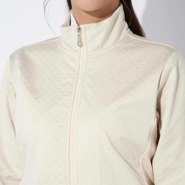 マリクレール marie claire　レディース 生地切替 キルト 長袖 フルジップ ブルゾン 734-224　2024年モデル 詳細1 画像2(ALT)