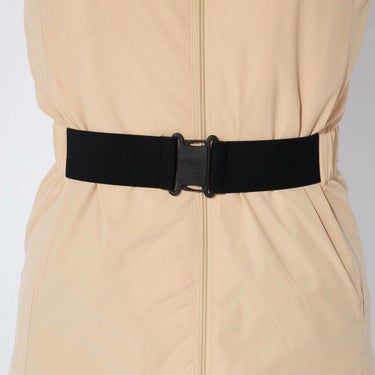 マリクレール marie claire　レディース 薄中綿 チュニック ベスト 734-227　2024年モデル ライトベージュ 画像2(ALT)