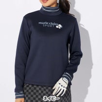 マリクレール marie claire　レディース レイヤード風 長袖 プルオーバー 734-521　2024年モデル