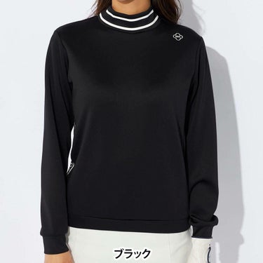 マリクレール marie claire　レディース ダンボールニット 長袖 モックネック シャツ 734-530　2024年モデル 詳細1 画像2(ALT)