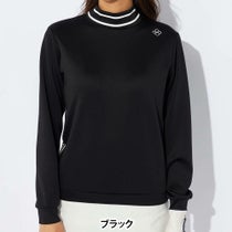 マリクレール marie claire　レディース ダンボールニット 長袖 モックネック シャツ 734-530　2024年モデル