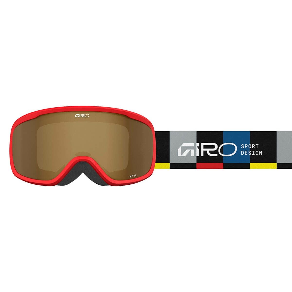 ジロ GIRO　BUSTER バスター BLACK BLOCKS/Amber Rose　ジュニア スキー スノーボードゴーグル 2025-2026 BLACK BLOCKS 画像2(ALT)