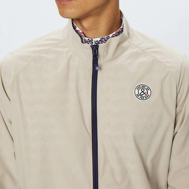 アンパスィ and per se　メンズ 撥水 ストレッチ 長袖 フルジップ ブルゾン AMF1105G1　2025年モデル 画像2(ALT)