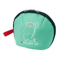 アンパスィ and per se　保冷ポーチ AUF7245 33 アクア　2025年モデル