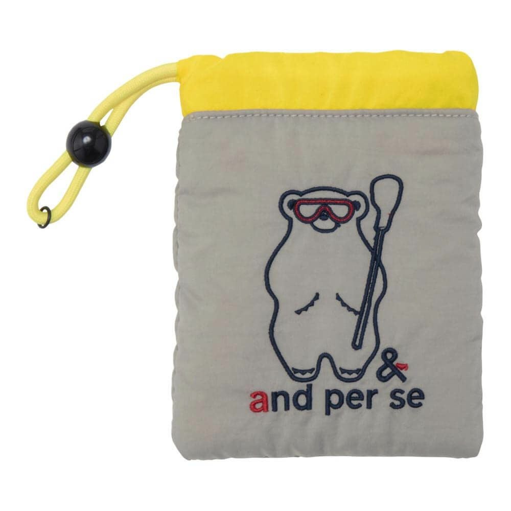 アンパスィ and per se　マルチポーチ AUF7265 23 グレー　2025年モデル グレー