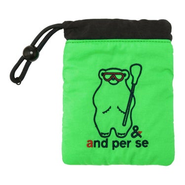 アンパスィ and per se　マルチポーチ AUF7265 60 グリーン　2025年モデル グリーン