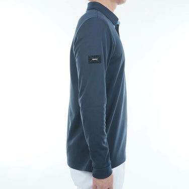 アドミラル Admiral　メンズ カラタッチ 長袖 ポロシャツ ADMA555　2025年モデル 詳細9