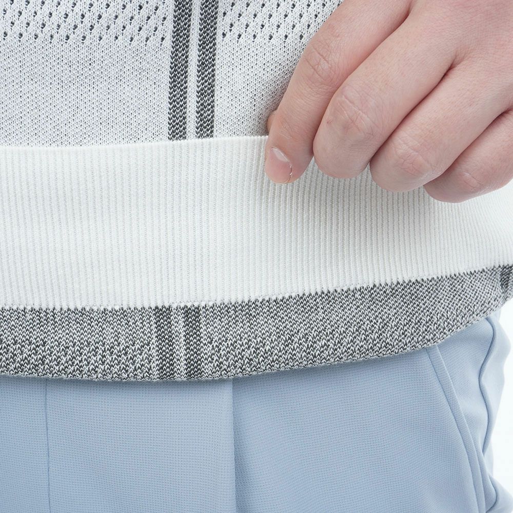 アドミラル Admiral　メンズ ウィンドウペン 長袖 クルーネック セーター ADMA558　2025年モデル 詳細7