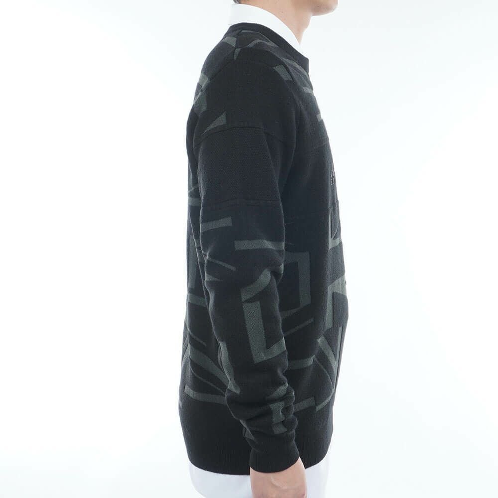 アドミラル Admiral　メンズ UJジャガード 長袖 クルーネック セーター ADMA564　2025年モデル 詳細7