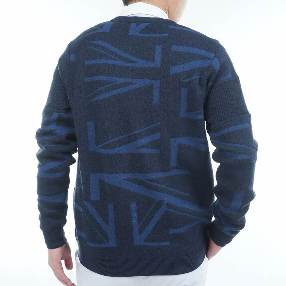 アドミラル Admiral　メンズ UJジャガード 長袖 クルーネック セーター ADMA564　2025年モデル 詳細11