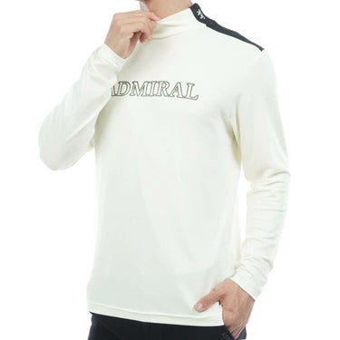 アドミラル Admiral　メンズ スエード起毛 長袖 ハイネック シャツ ADMA575　2025年モデル 詳細3