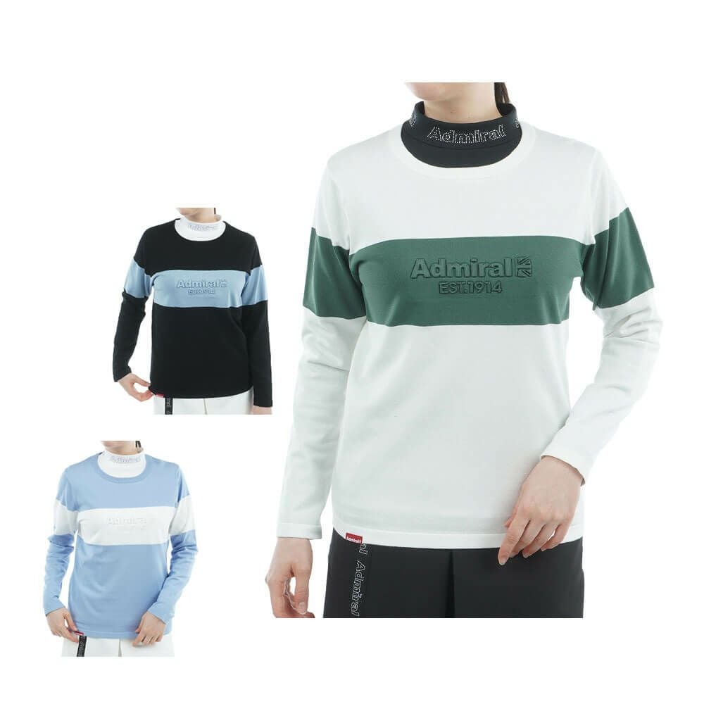 アドミラル Admiral レディース ストレッチ 微起毛素材 長袖
