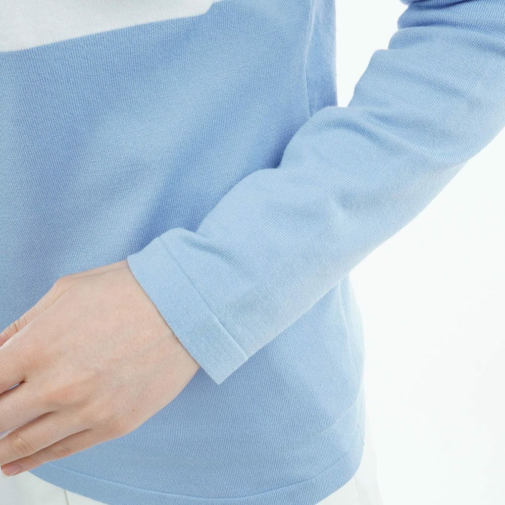 アドミラル Admiral　レディース マシュマロタッチ 長袖 クルーネック ライトニット セーター ADLA550　2025年モデル 詳細11