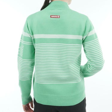 アドミラル Admiral　レディース パネルボーダー 長袖 ボトルネック セーター ADLA564　2025年モデル 詳細6