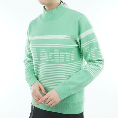 アドミラル Admiral　レディース パネルボーダー 長袖 ボトルネック セーター ADLA564　2025年モデル 詳細7