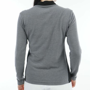 アドミラル Admiral　レディース スエード起毛 長袖 モックネック シャツ ADLA578　2025年モデル 詳細4