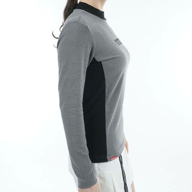 アドミラル Admiral　レディース スエード起毛 長袖 モックネック シャツ ADLA578　2025年モデル 詳細7