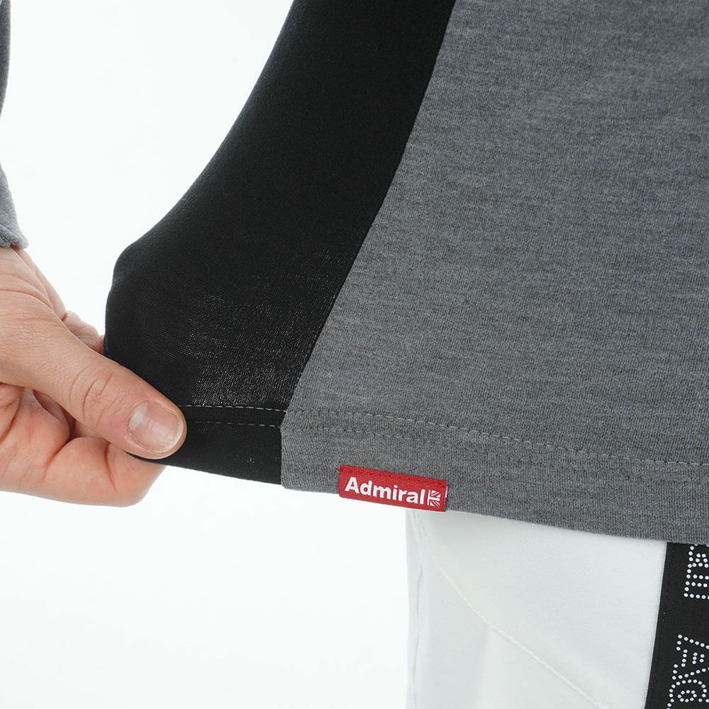 アドミラル Admiral　レディース スエード起毛 長袖 モックネック シャツ ADLA578　2025年モデル 詳細9