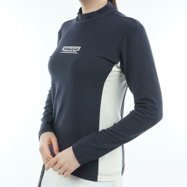 アドミラル Admiral　レディース スエード起毛 長袖 モックネック シャツ ADLA578　2025年モデル 詳細12