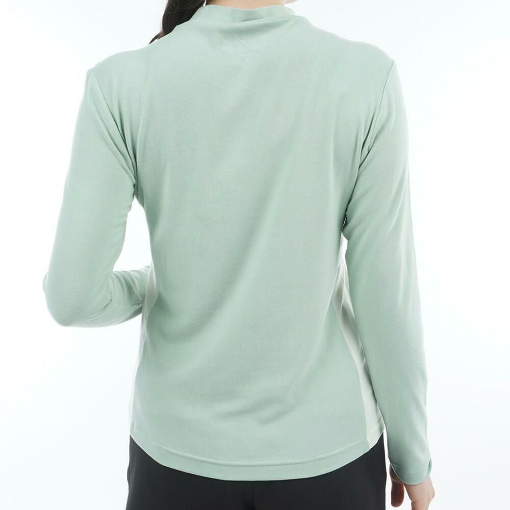 アドミラル Admiral　レディース スエード起毛 長袖 モックネック シャツ ADLA578　2025年モデル 詳細13