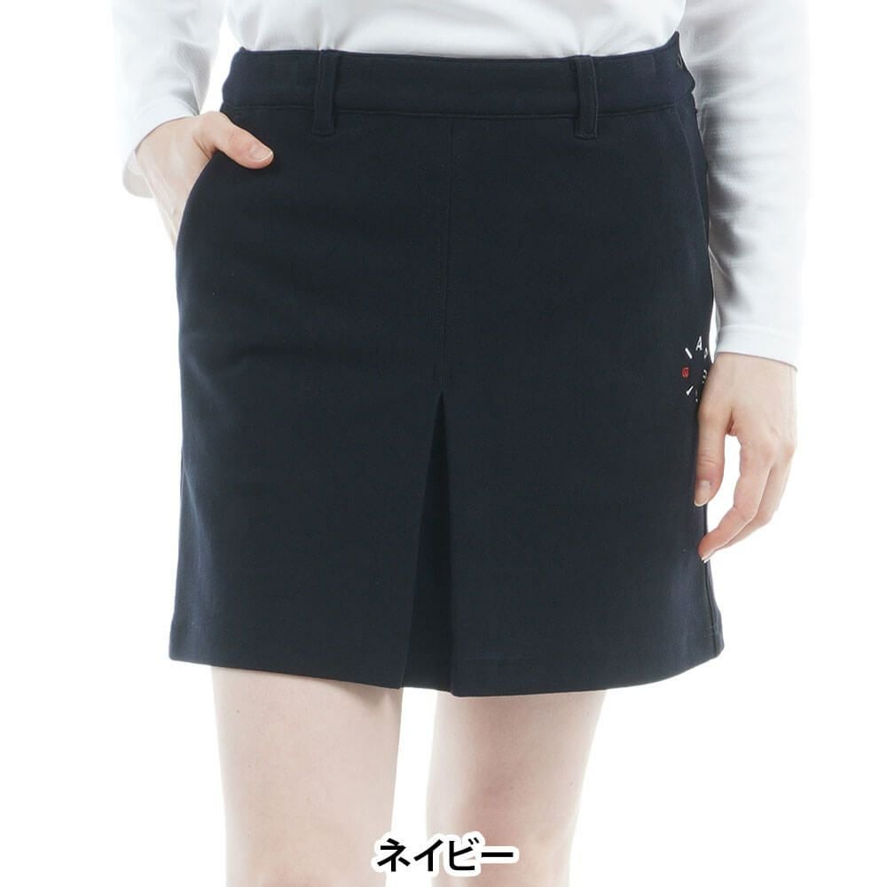 アドミラル Admiral　レディース ハイテンション 裏起毛 スカート ADLA573　2025年モデル ネイビー