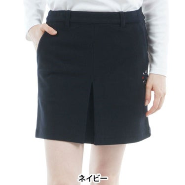 アドミラル Admiral　レディース ハイテンション 裏起毛 スカート ADLA573　2025年モデル ネイビー