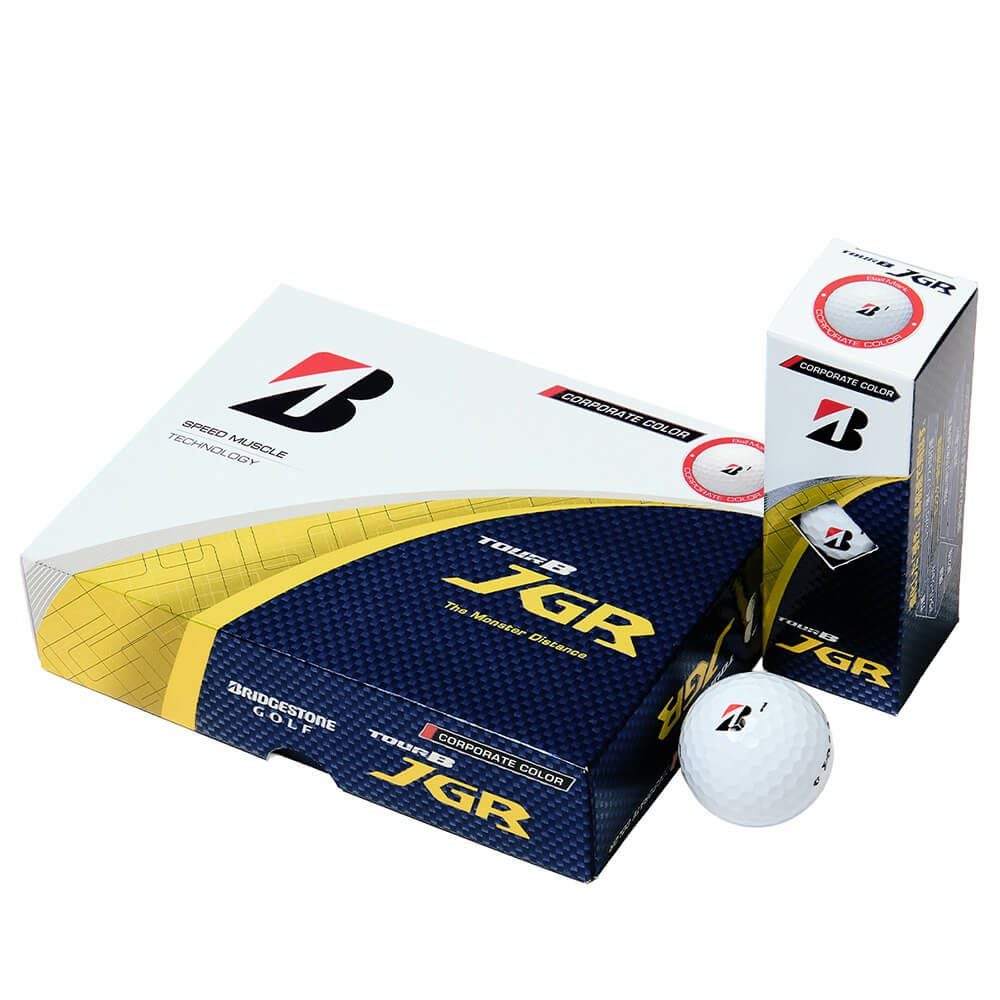 ブリヂストン TOUR B JGR 2025年モデル　ゴルフボール 1ダース（12球入り） コーポレート 詳細1