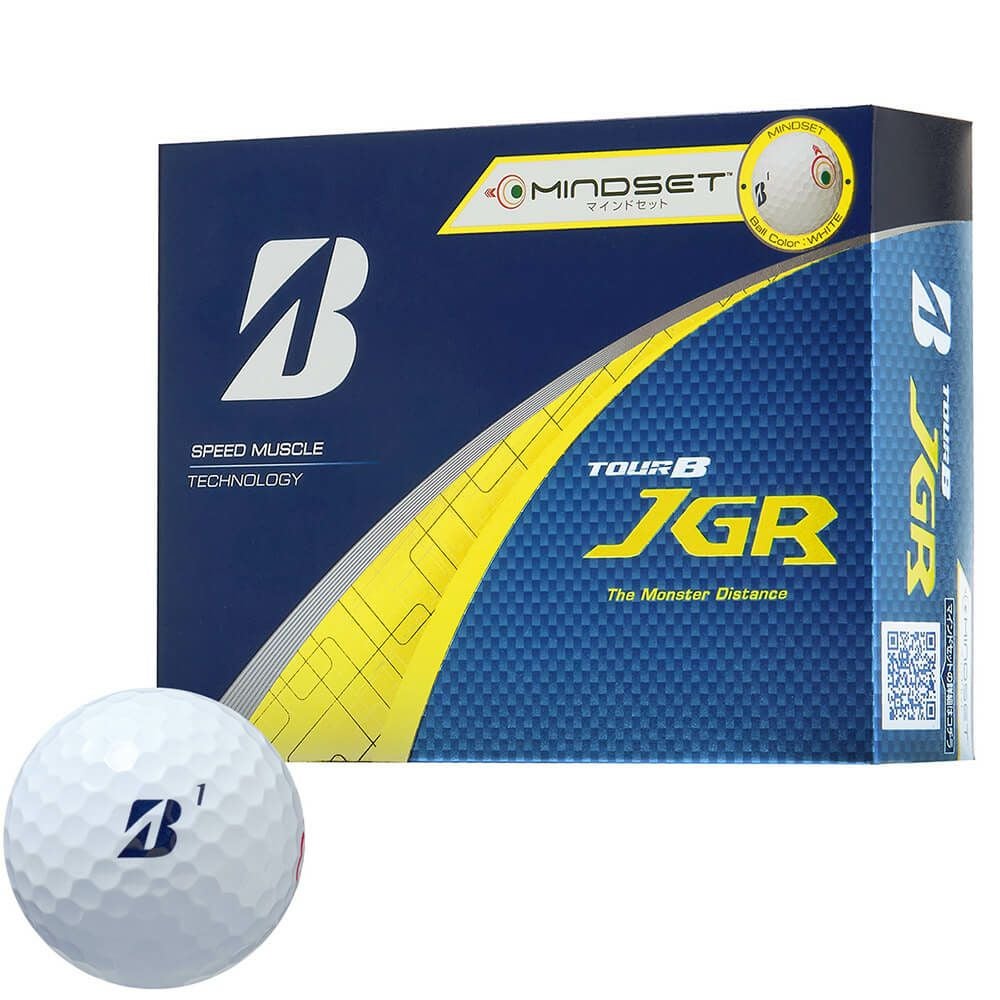 ブリヂストン TOUR B JGR 2025年モデル ゴルフボール マットレッド 1