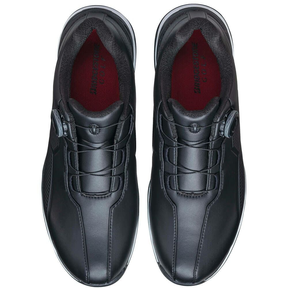 ブリヂストン  ゼロ・スパイク バイター ワイド ボア メンズ スパイクレス ゴルフシューズ SH2507 BK ブラック　2025年モデル 詳細3