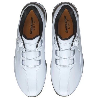 ブリヂストン  ゼロ・スパイク バイター ワイド ボア メンズ スパイクレス ゴルフシューズ SH2507 WL ホワイト/オリーブ　2025年モデル 詳細3