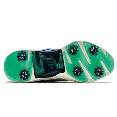 フットジョイ　ハイパーフレックス ボア 2025年モデル メンズ ソフトスパイク ゴルフシューズ 55493 ホワイト/ネイビー 詳細4