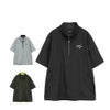 キャロウェイ Callaway　メンズ ストレッチ ミニリップ ハーフジップ 半袖 ブルゾン C25216100　2025年モデル