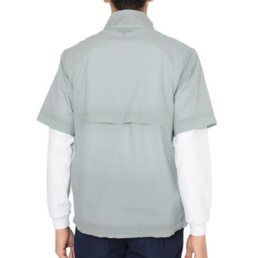 キャロウェイ Callaway　メンズ ストレッチ ミニリップ ハーフジップ 半袖 ブルゾン C25216100　2025年モデル 詳細6