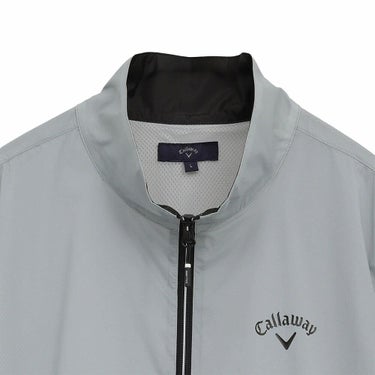 キャロウェイ Callaway　メンズ ストレッチ ミニリップ ハーフジップ 半袖 ブルゾン C25216100　2025年モデル 詳細9