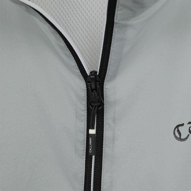 キャロウェイ Callaway　メンズ ストレッチ ミニリップ ハーフジップ 半袖 ブルゾン C25216100　2025年モデル 詳細10