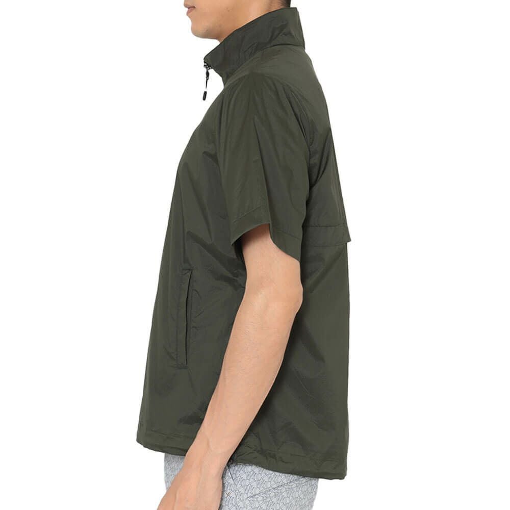 キャロウェイ Callaway　メンズ ストレッチ ミニリップ ハーフジップ 半袖 ブルゾン C25216100　2025年モデル 詳細14